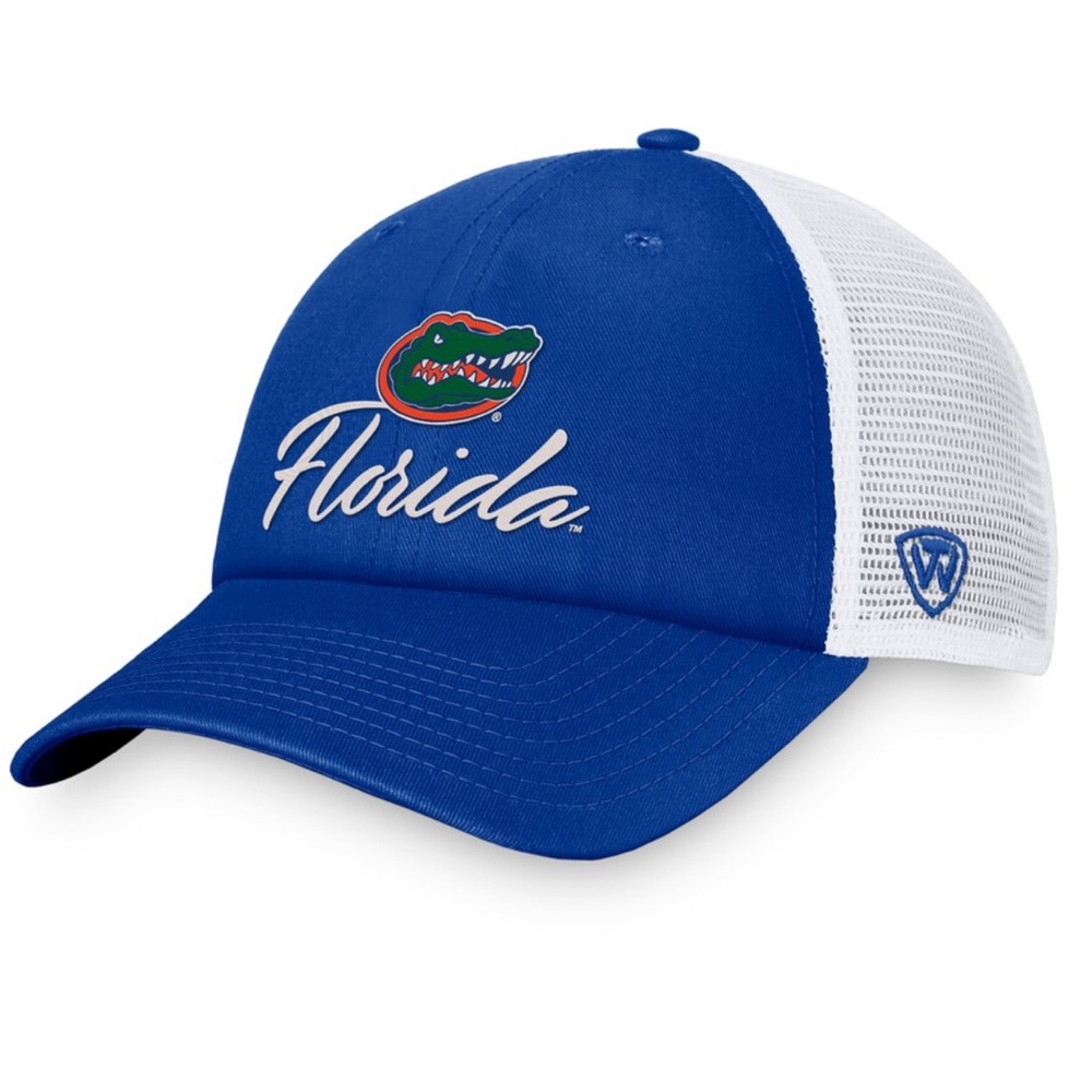 NWT! Top of the World Women’s Univ of Florida Gators Mesh Trucke Hat Adjustable